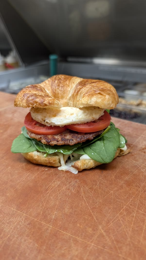 Hot chocolate with whipped cream on the patio